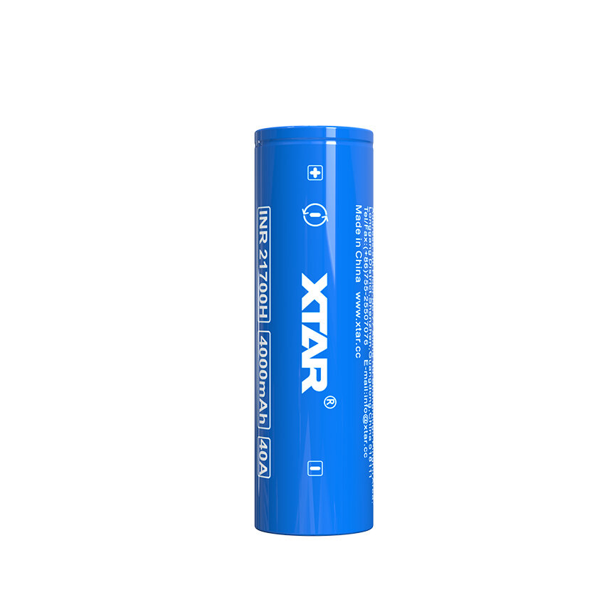

1Pcs XTAR 21700 Li-ion Battery 4000mAh 3.6V Rechargeable Battery for Flashlight