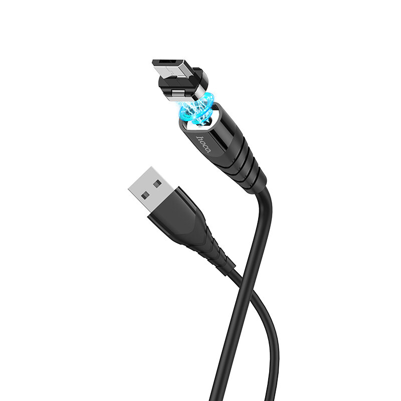 

HOCO X63 3A Magnetic Micro USB Type-C Fast Charging Data Cable for Samsung Galaxy S21 Note S20 ultra Huawei Mate40 P50 O