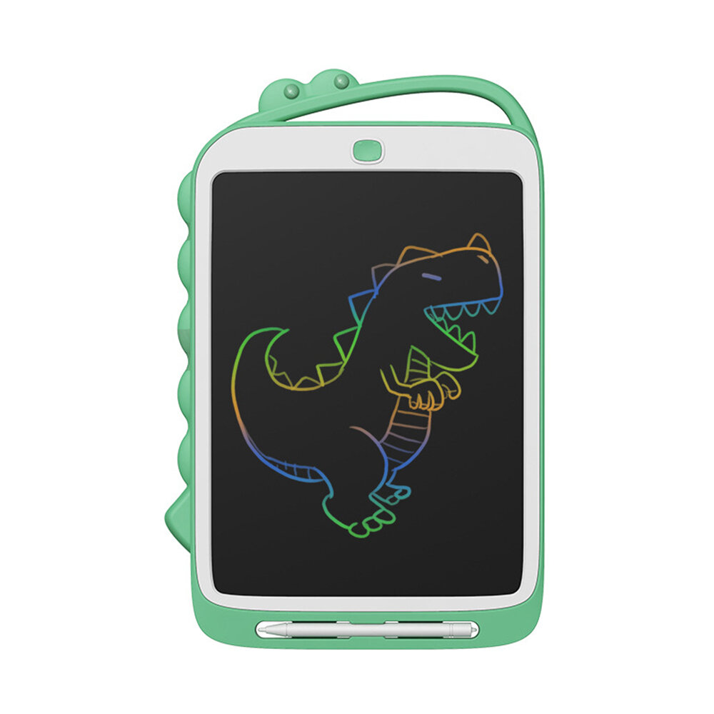 

12.5 inch LCD Doodle Board Colorful Font Reusable Electronic Handwriting Tablet Dinosaur Shape Writing Pads Early Educat