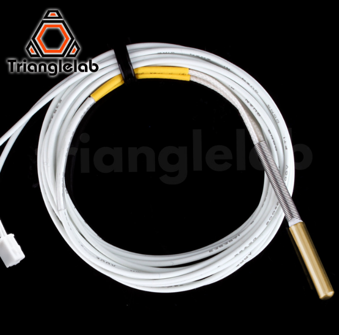 

Trianglelab® / Dforce® ATC Semitec 104GT-2 104NT-4-R025H42G Thermistor Cartridge 280℃ for E3D PT100 V6 Cartridges Heat B
