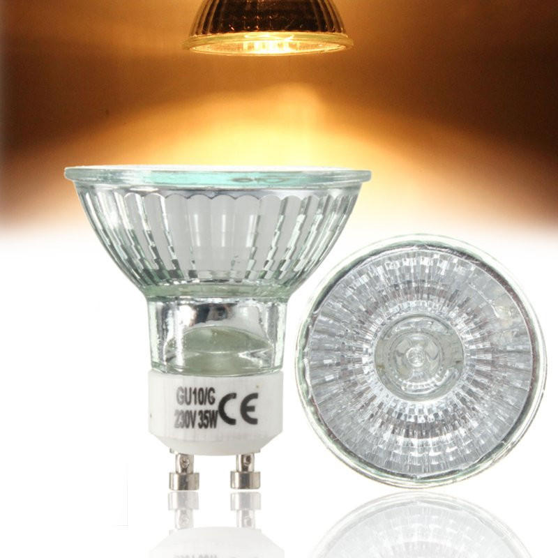 AC220-240V 20 W 35 W 50 W GU10 Warm Wit Halogeenlamp Gloeilamp Voor Thuis Slaapkamer Woonkamer