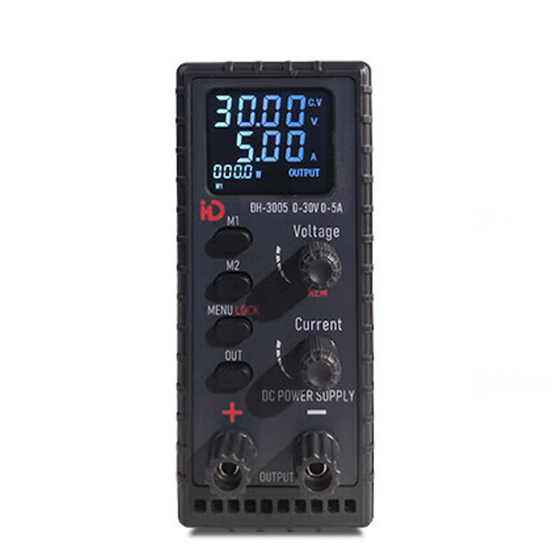 

DH-3005 High Precision Adjustable DC Regulated Power Supply 30V 5A with LED Digital Display Overcurrent Protection for L