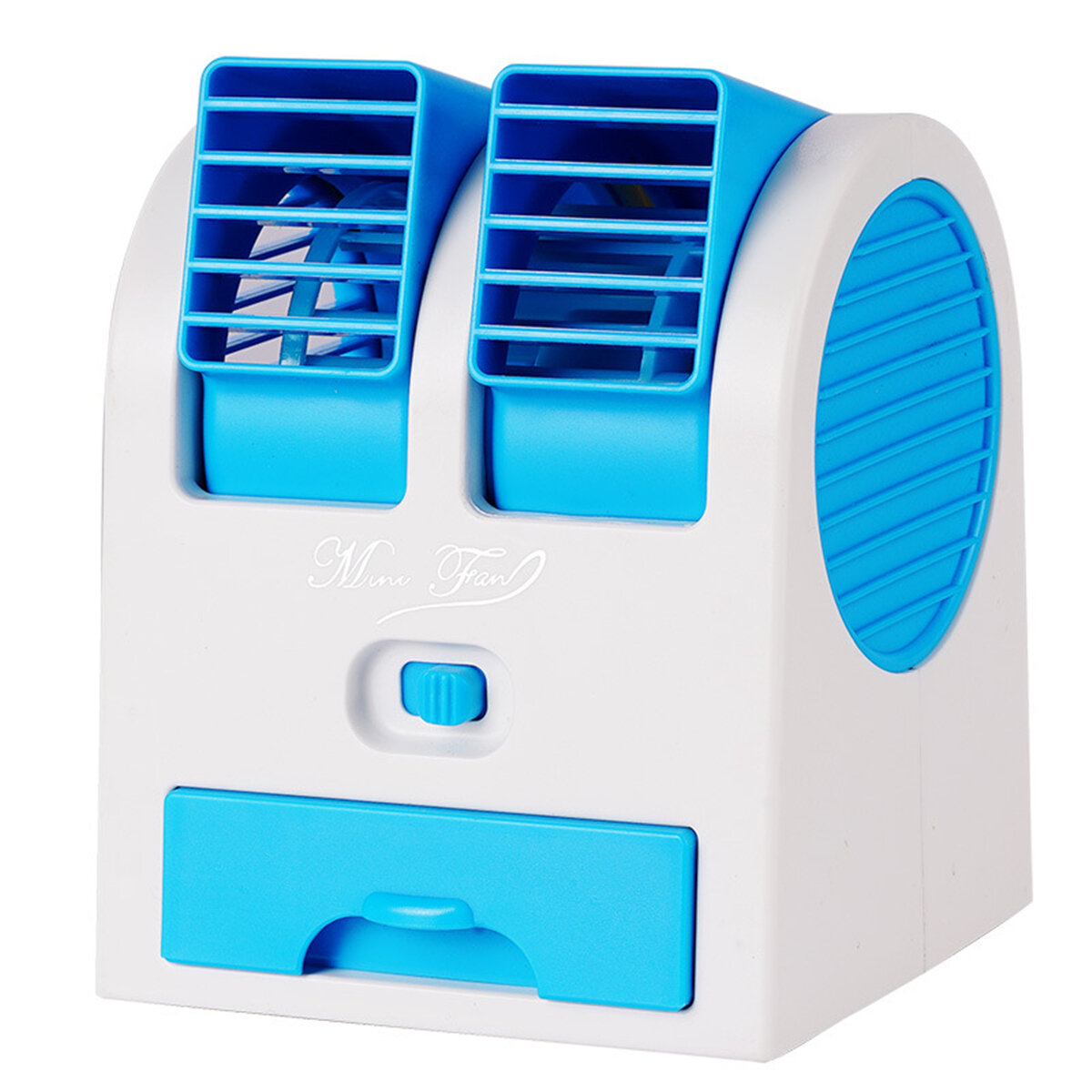USB Mini Portable Desktop Air Conditioner Small Fan Cooling Humidifier Cooler