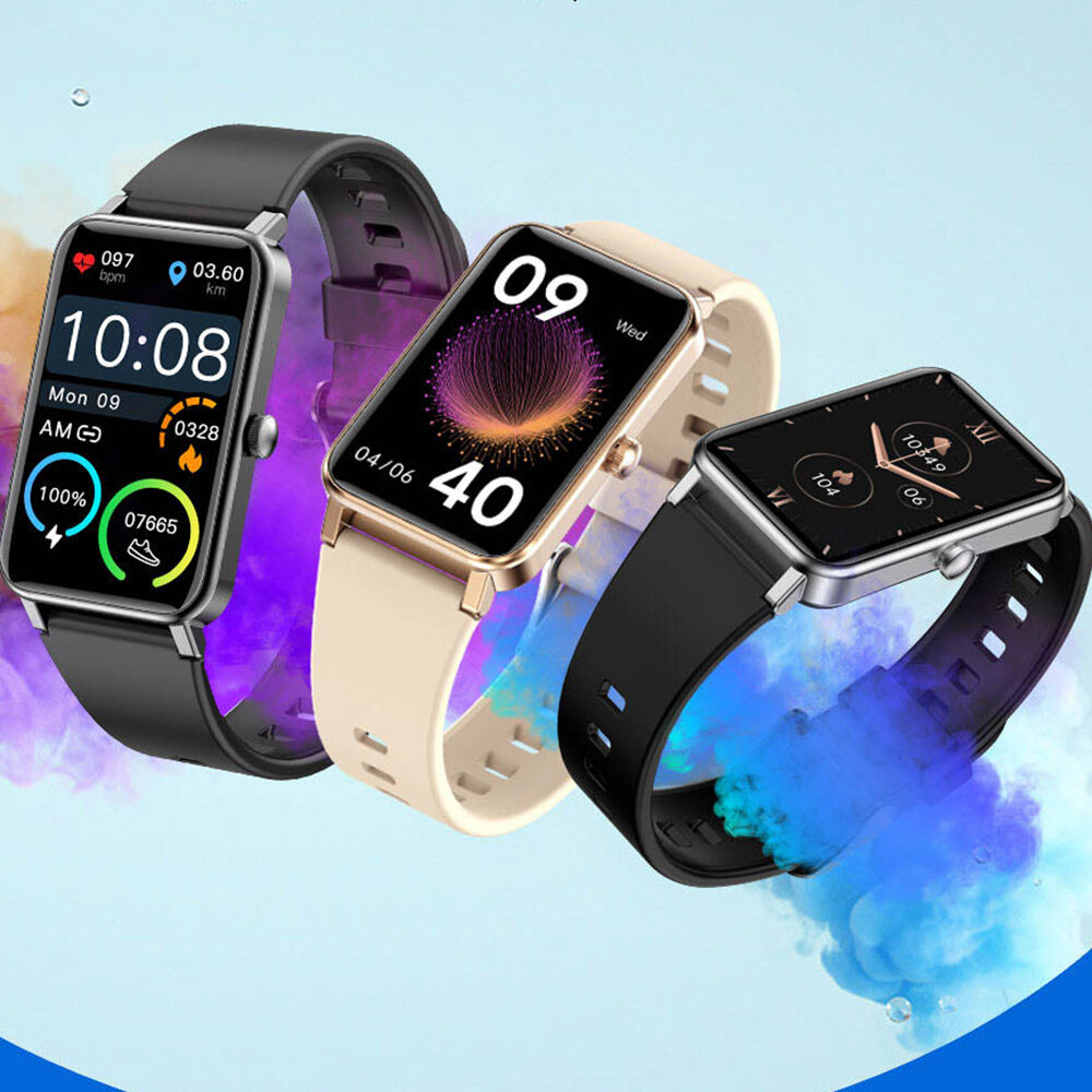 

Bakeey ZX18 1.57 inch Full Touch Screen Heart Rate Blood Pressure SpO2 Monitor Multi Sports Modes IP68 Waterproof Smart