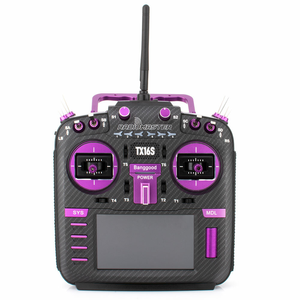RadioMaster TX16S MAX Limited Edition 2.4G 16CH Hall Sensor Purple