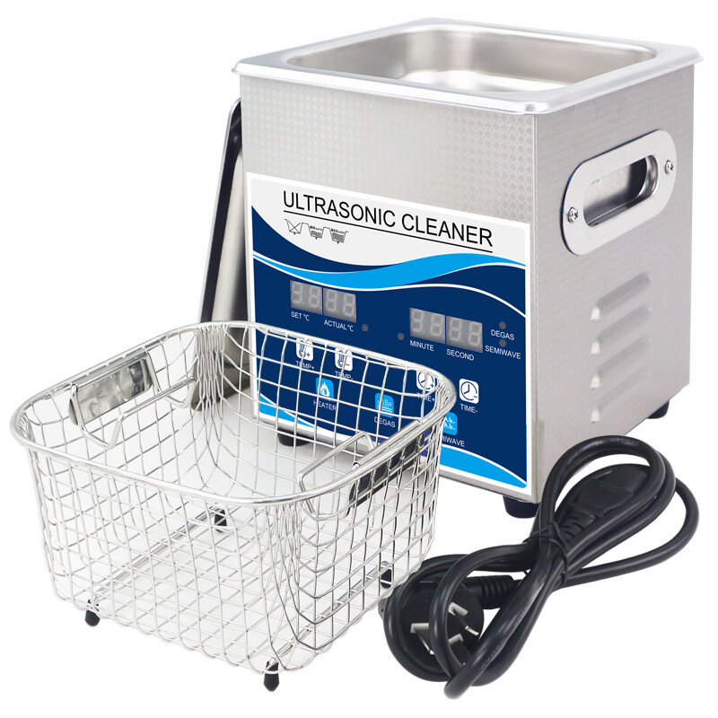 GRANBO GW0201 1.3L 60/120W 110V/220V Ultrasonic Cleaner Jewelry Bath Dental Ultrasonic Wavee Washing Machine  - buy with discount