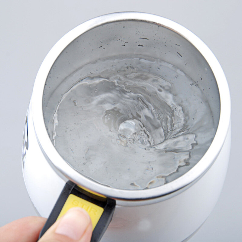 400 / 450ml自動電気磁気自己攪拌マグコーヒーミルク混合マグスマートステンレス鋼ジュースミックスカップ