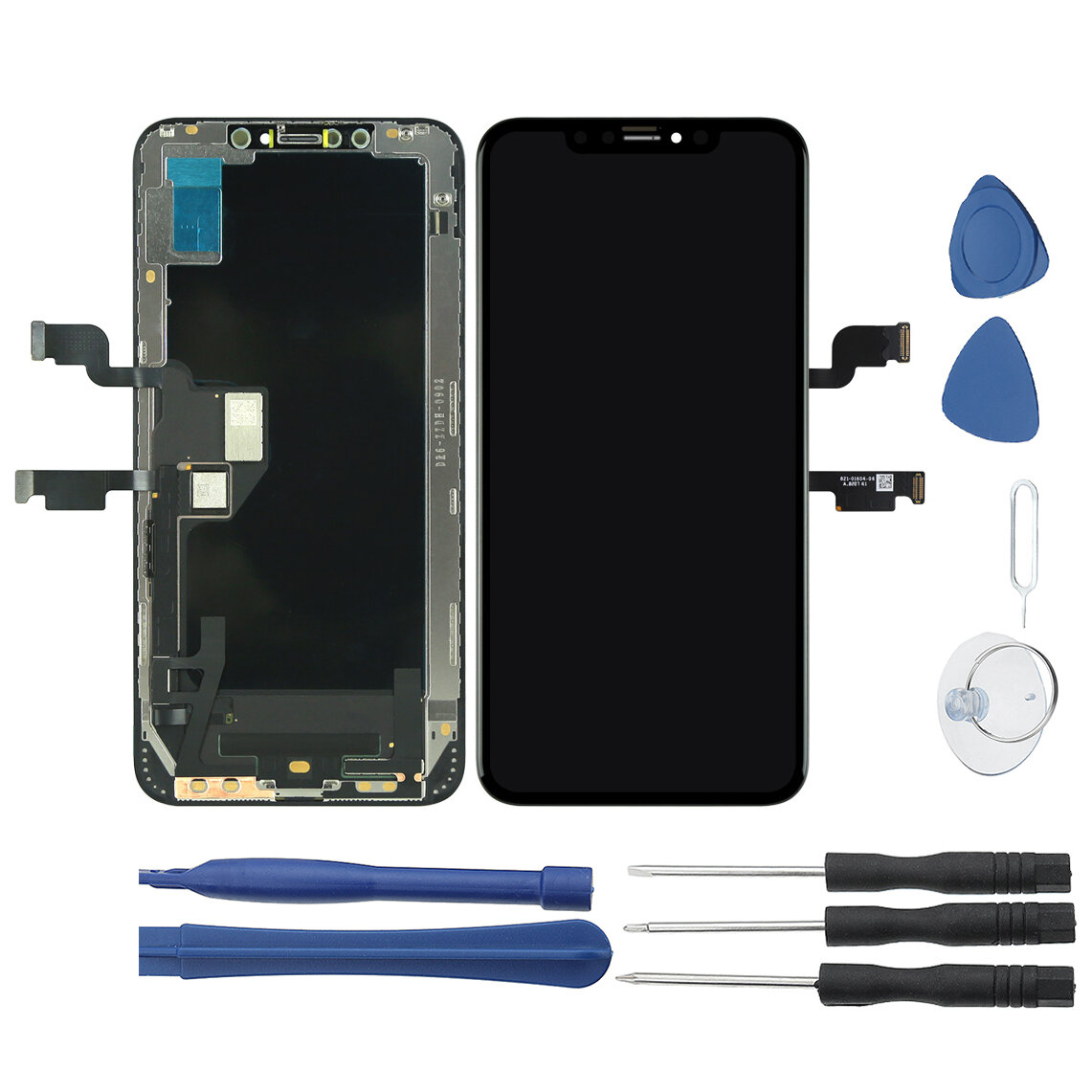Bakeey OLED Full Assembly No Dead Pixel Display + Touch Screen Digitizer Replacement + Repair Tools For iPhone XS Max