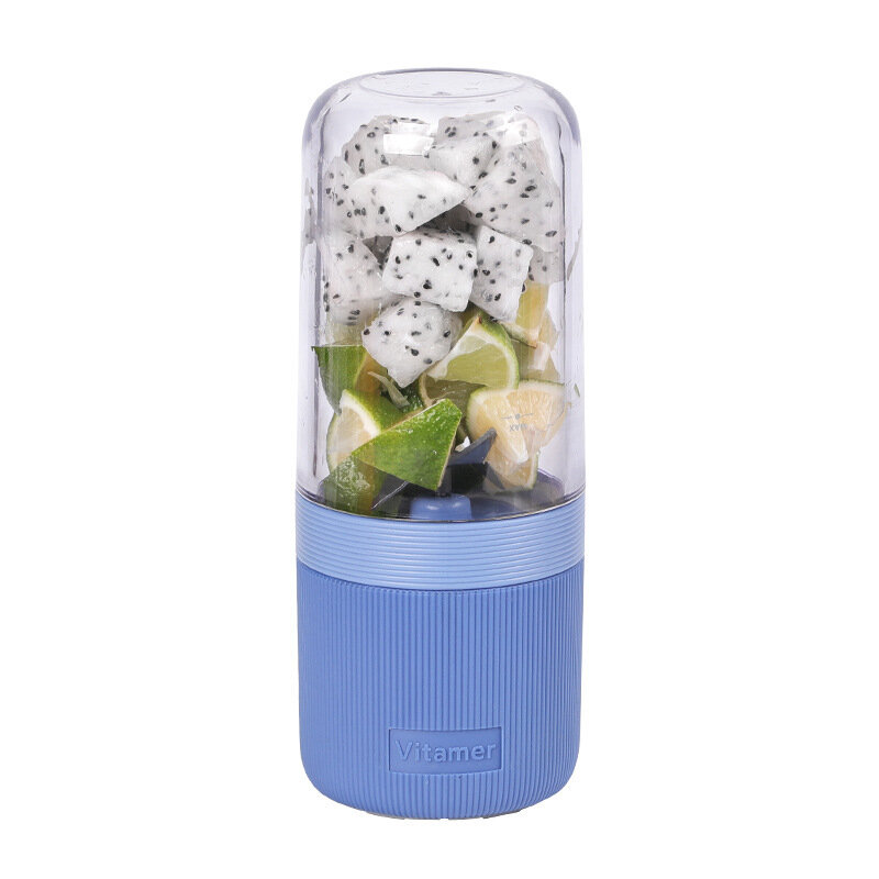 IPRee? 400 ml 75 W Draagbare Fruitpers Fles Elektrische USB Opladen DIY Sapcentrifuge Blender Cup
