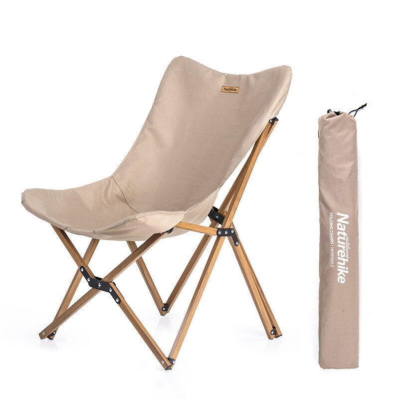 Cadeira portátil Naturehike 600D Oxford Ultra-Light dobrável com armazenamento removível, assento de pesca para churrasco, para camping, viagens, piquenique, carga máxima de 120kg