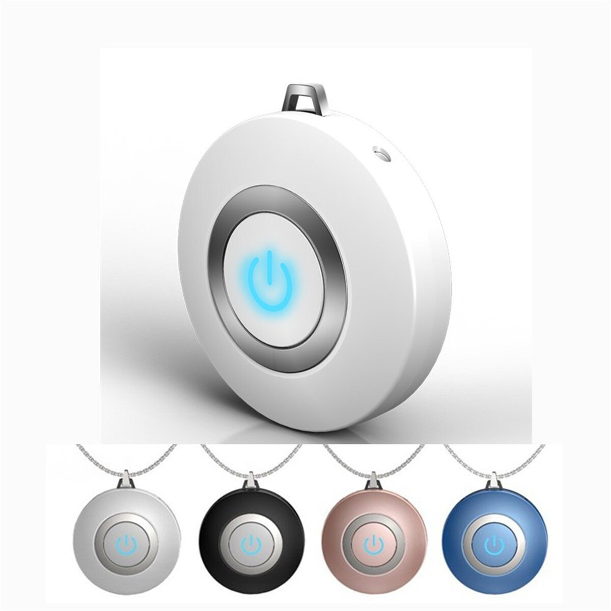 Air Purifier Wearable Necklace Ionizer Ion Generator Odor Smoke Remover Gift USA