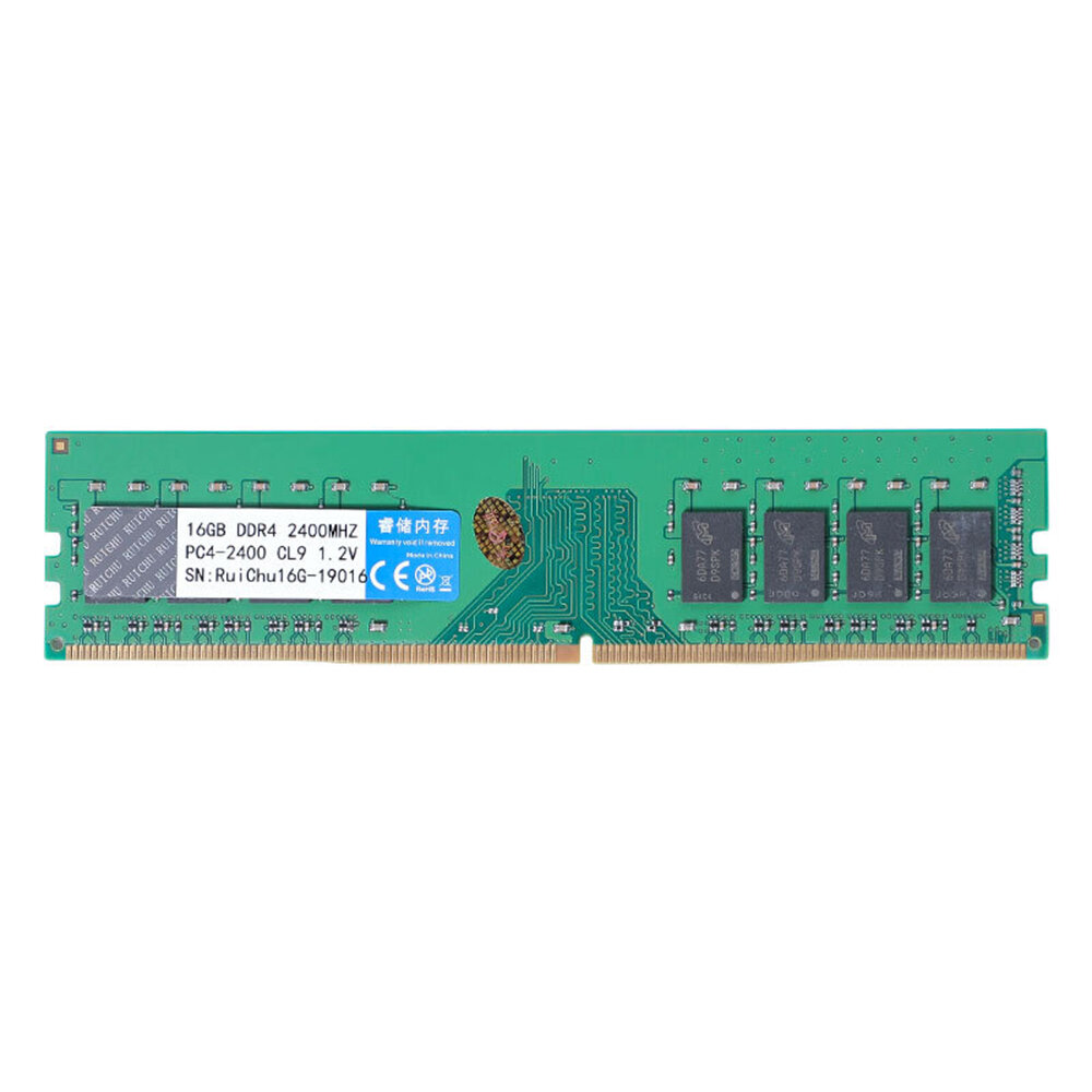RuiChu DDR4 2400MHz 16GB RAM 1.5V 280pinデスクトップPCコンピュータ用メモリRAMメモリスティックメモリカード