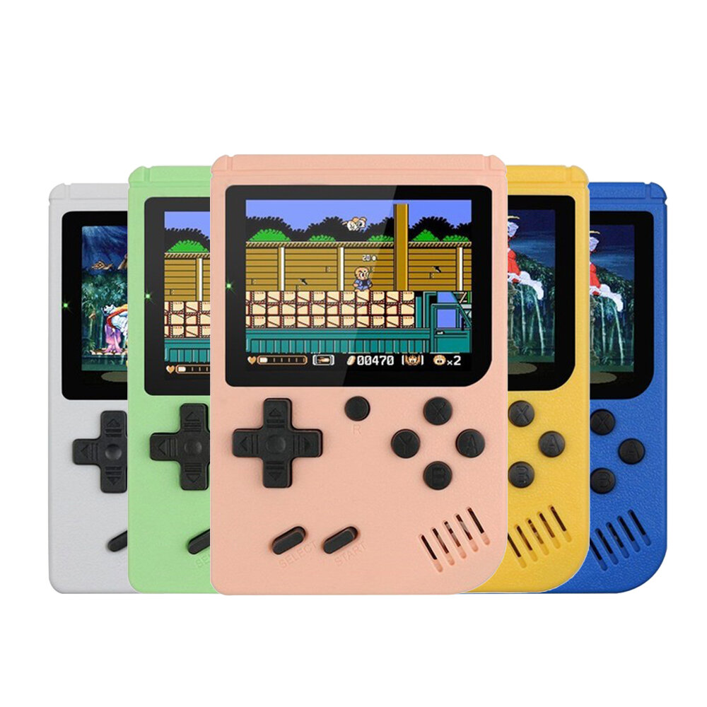 800 Games Retro Handheld Game Console 8-Bit 3.0 Inch Color LCD Kids Portable Mini Video Game Player