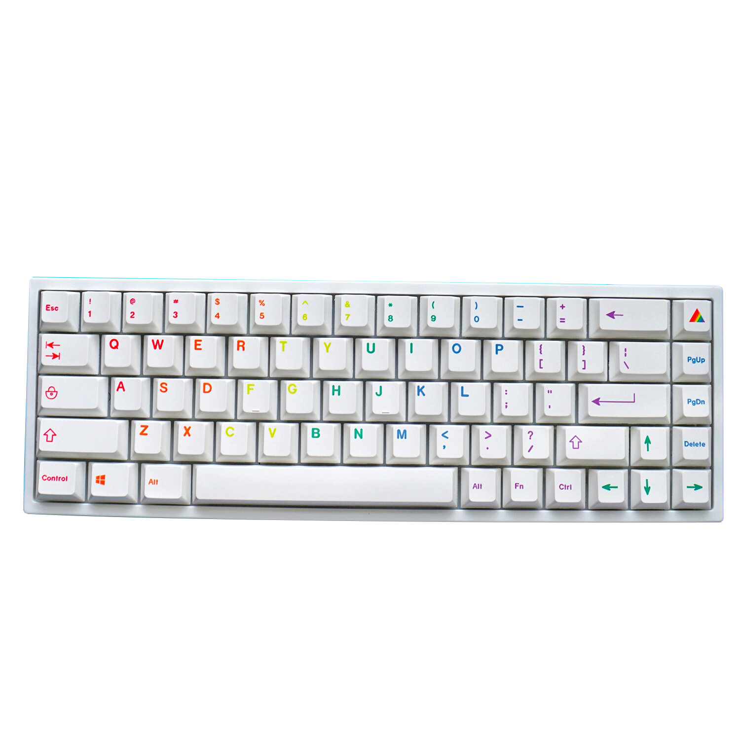 133 Keys Rainbow PBT Keycap Set Cherry Profile Sublimation Keycaps for Mechanical Keyboards