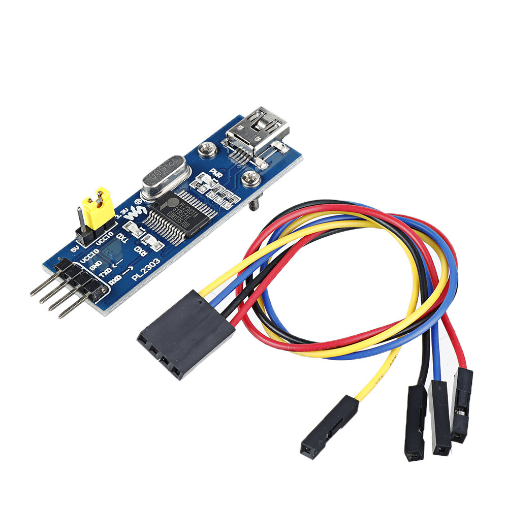 

Waveshare® PL2303 USB UART Board Communication USB to TTL USB to Serial Mini Module