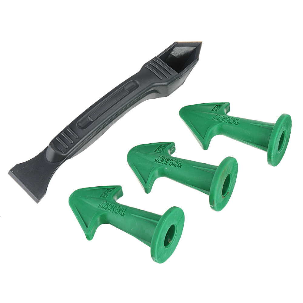 

Nozzle Scraper Set Silicone Remover Caulk Finisher Sealant Smooth Scrapers Grout Kit Tools Glue Nozzle Cleaning Tile Dir