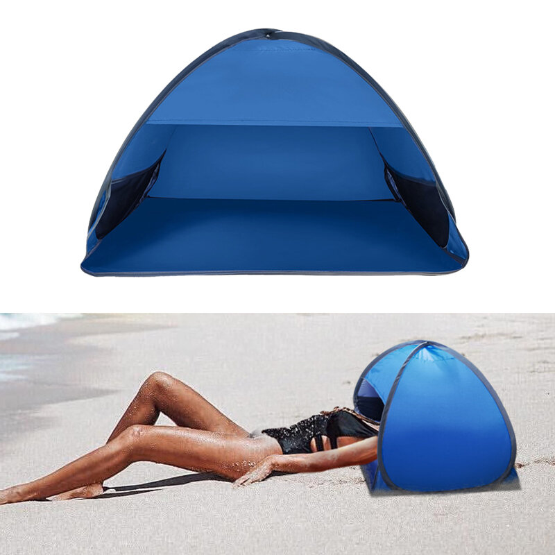 70x50x45cm ضد للماء Automic افتتاح المحمولة السفر البسيطة خيمة أشعة الشمس الشاطئ المظلة المظلة