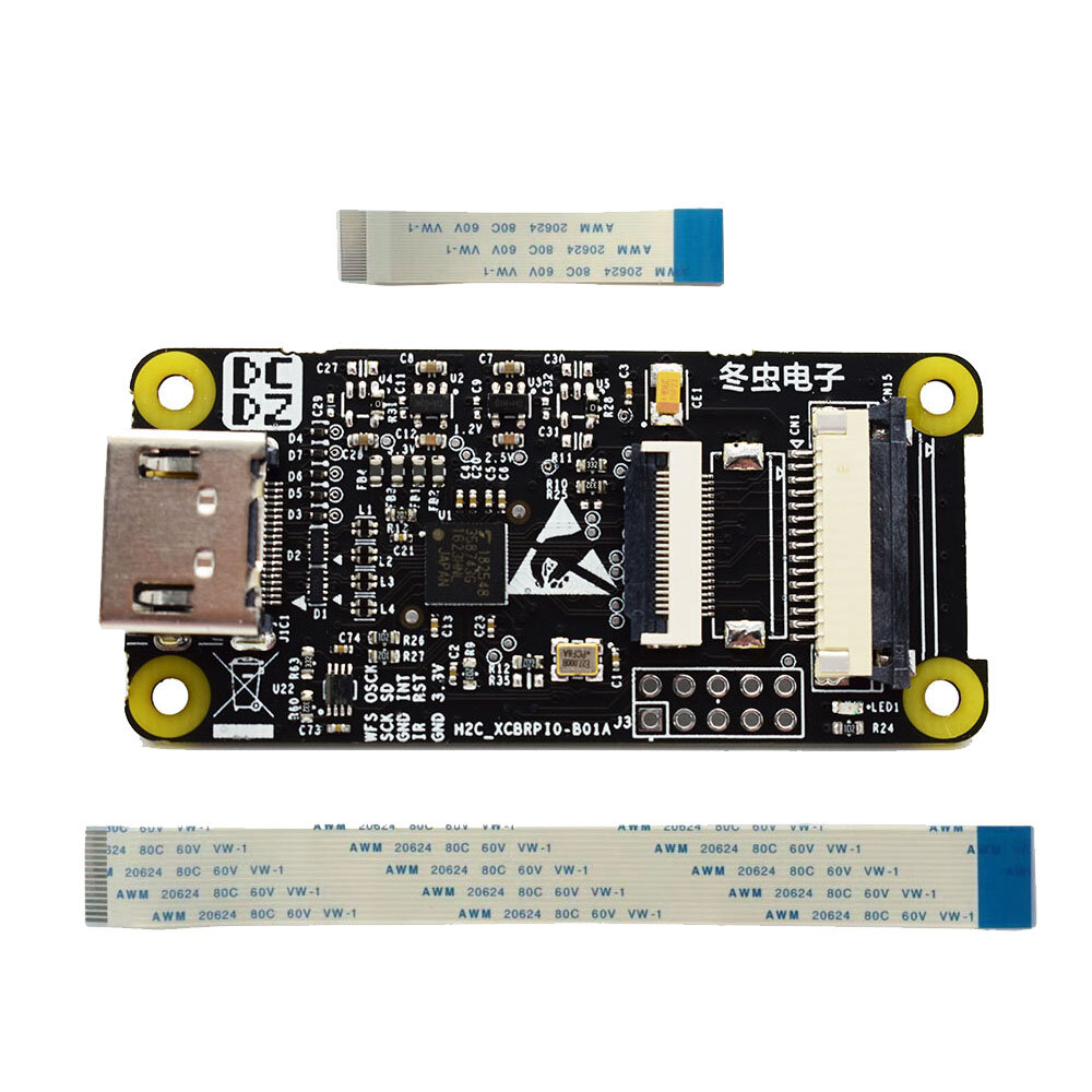 HDMI Adapter Board HDMI naar CSI-2 TC358743XBG voor Raspberry Pi 3B 3B+ Zero