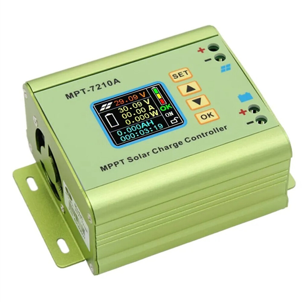 

JUNTEK MPT-7210A Solar Battery Charger MPPT Controller Digital Control Boost Voltage Module High Conversion Efficiency D