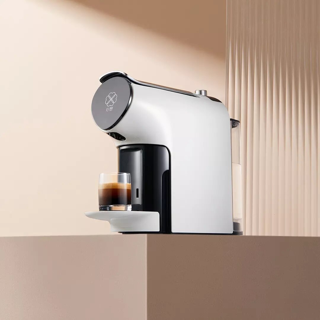 

SCISHARE S1102 Smart Capsule Coffee Machine 1600W 220V-240V Mijia APP Control Instant Water Dispenser-AU Plug