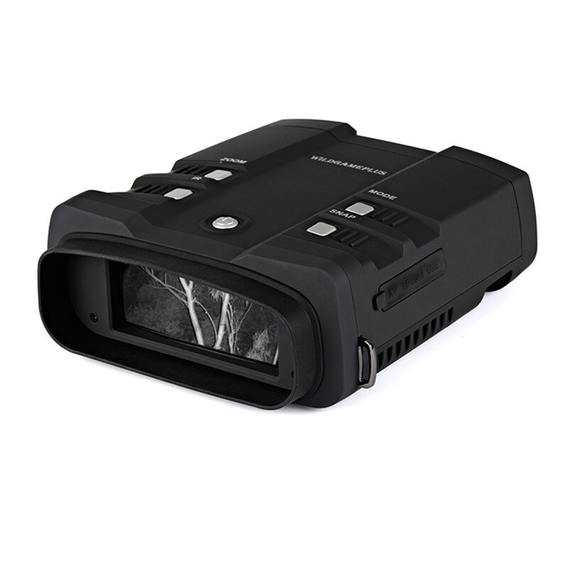 

WG500B 1080P HD Инфракрасный бинокль ночного видения Охота камера Цифровой зум IR Телескоп с TF-картой памяти Сумка для