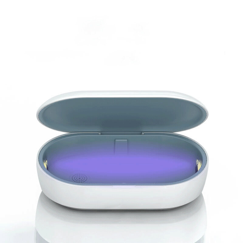 IPRee OJD 10w Téléphone portable sans fil Charge rapide UV Masque de désinfection à haute ozone Stérilisation de téléphone portable Boîte de parfum Stérilisateur