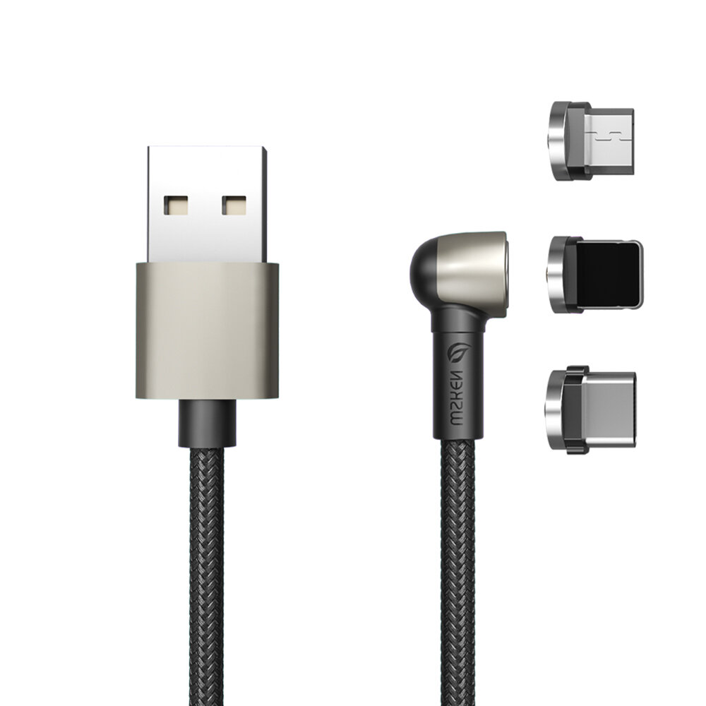 

WSKEN Magnetic Data Cable USB Type C Micro USB Magnet Charge Core For XIAOMI Mi10 Note 9S S20+ Note 20