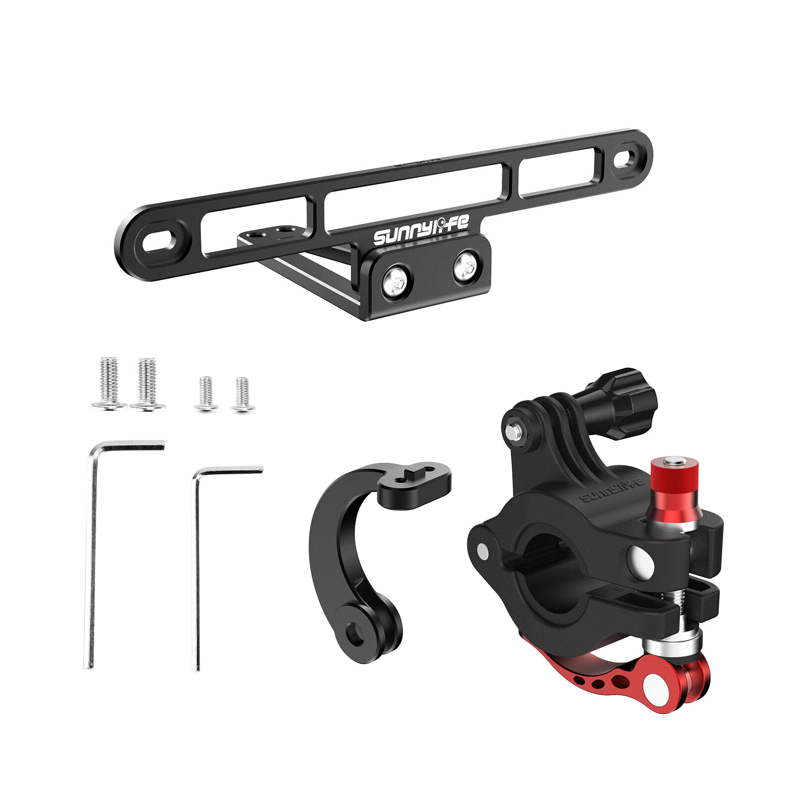 

Sunnylife Remote Control Riding Bracket Universal Action Camera Holder Bike Handle Clamp Bicycle Mount for DJI RC PRO/ w