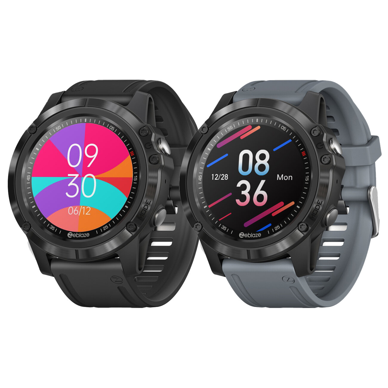 [50＋ Watch Faces]Zeblaze VIBE 3S HD 1.3 Inch 360*360px Screen Heart Rate Blood Pressure Oxygen Monitor Customized Dial 25 Days Standby bluetooth 5.0 Smart Watch