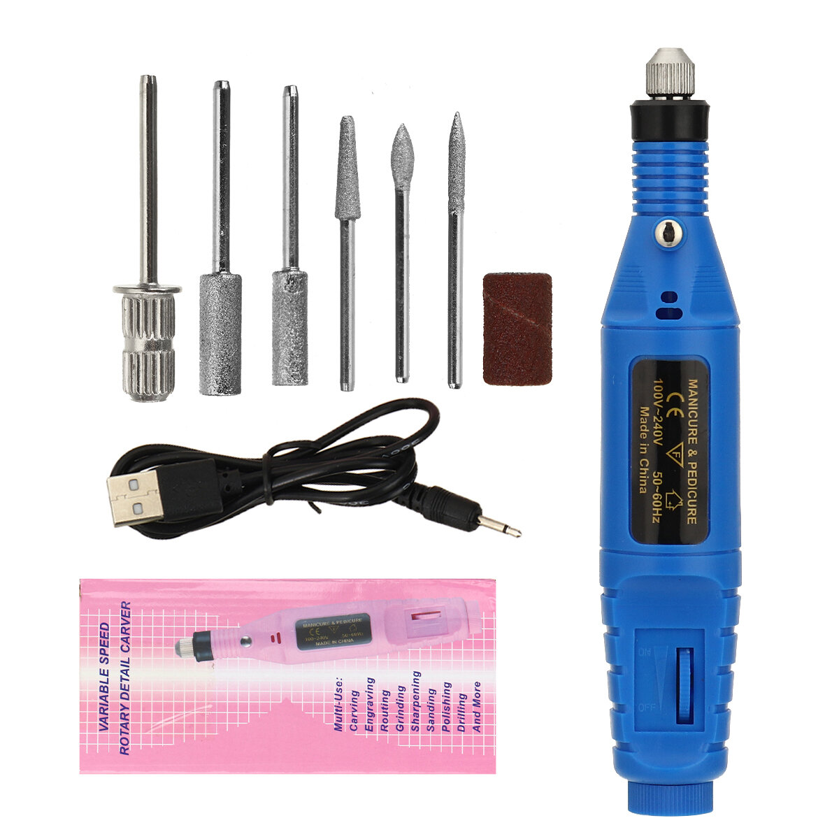 12 V Mini Boor Elektrische Carving Pen Variabele Snelheid Boor Rotary Gereedschap Kit Graveur Pen vo