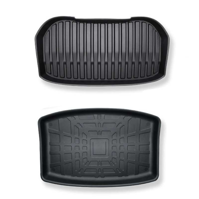 

For Tesla Model 3 2024 Highland Refreshed Version Car Front / Rear Trunk Mats Armrest Box Lower Pad Mat / Center Console