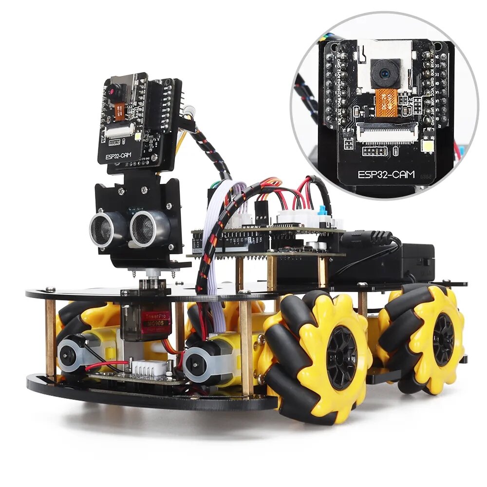banggood kit di avvio per robot per la programmazione di arduino con app x fotocamera esp32 e apprendimento dei codici sviluppa a