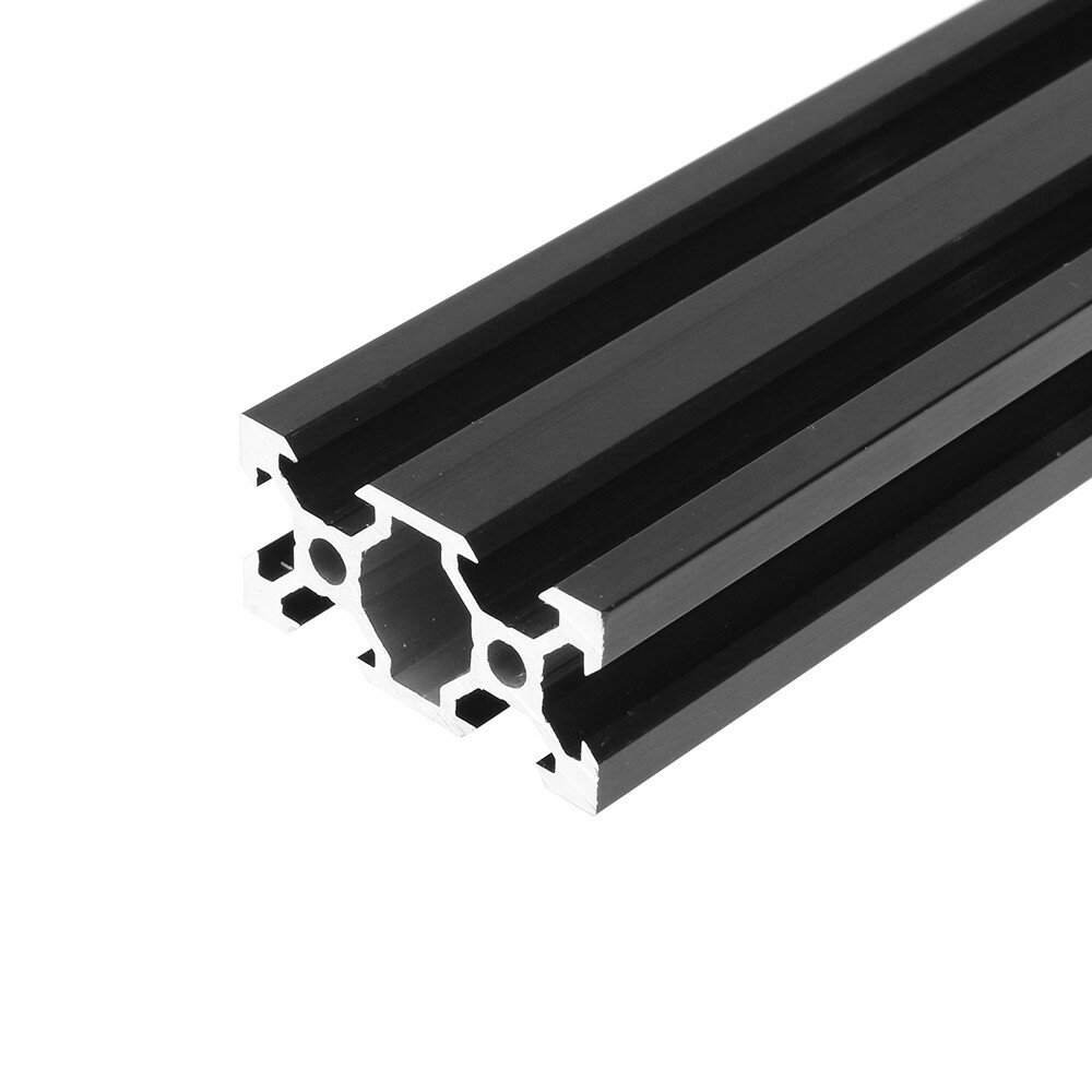 Machifit 100-1000mm zwart 2040 V-sleuf aluminium profiel extrusiekader voor CNC Tool DIY