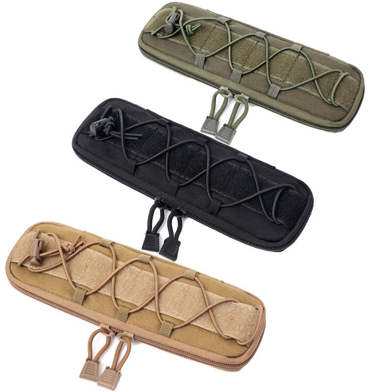 Mochila tática ZANLURE EDC com lâmina, bolso de cinto, bolsos de colete, acessórios militares para caça, camping, caminhadas