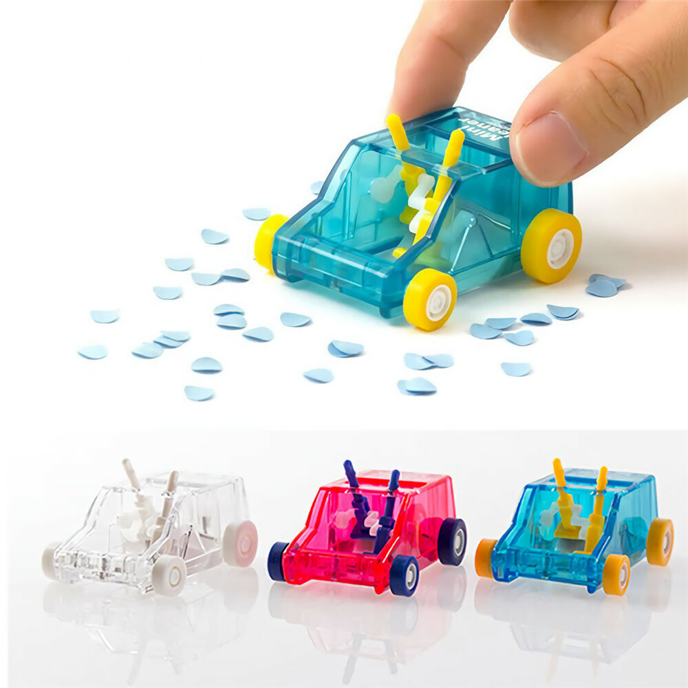 Tafelstofreiniging Mini-auto Speelgoed Vorm Trolley-toetsenbord Desktop Stofreiniger Potloodgum Brie