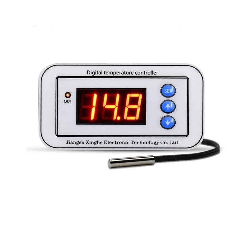 XH-W1328 5V12V Digital Thermostat Temperature Control Switch Mini Embedded Panel Temperature Control