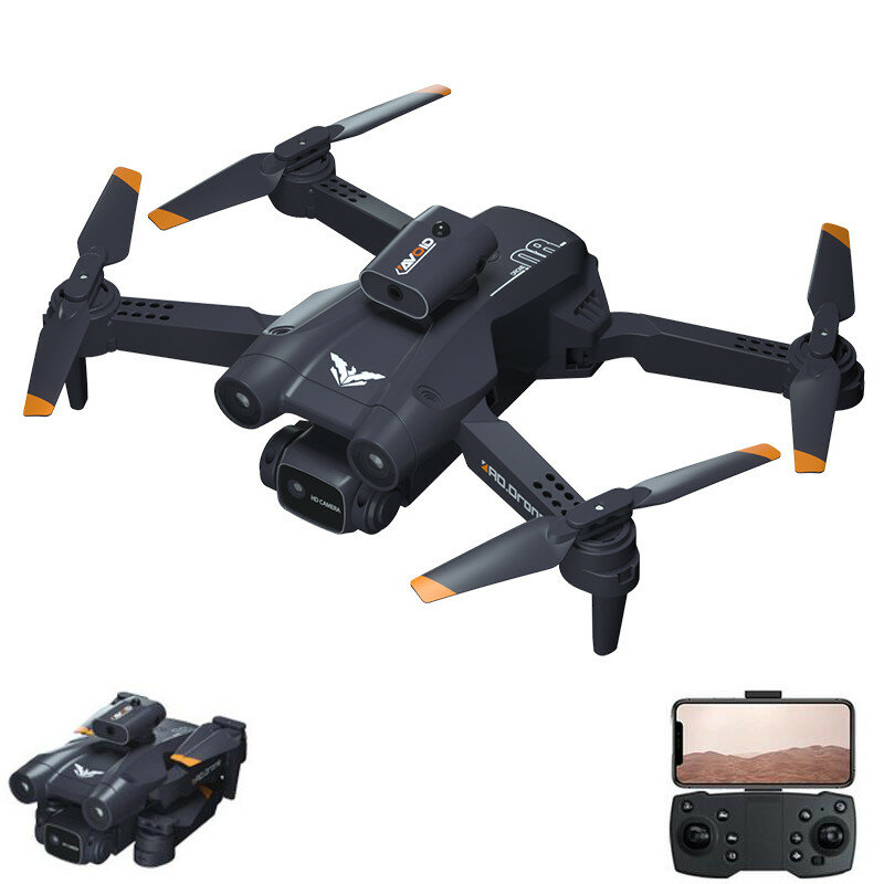 JJRC H106B WiFi FPV with 4K ESC Dual HD Camera 360° Infrared Obstacle Avoidance Optical Flow Positioning Foldable RC Drone Quadcopter RTF