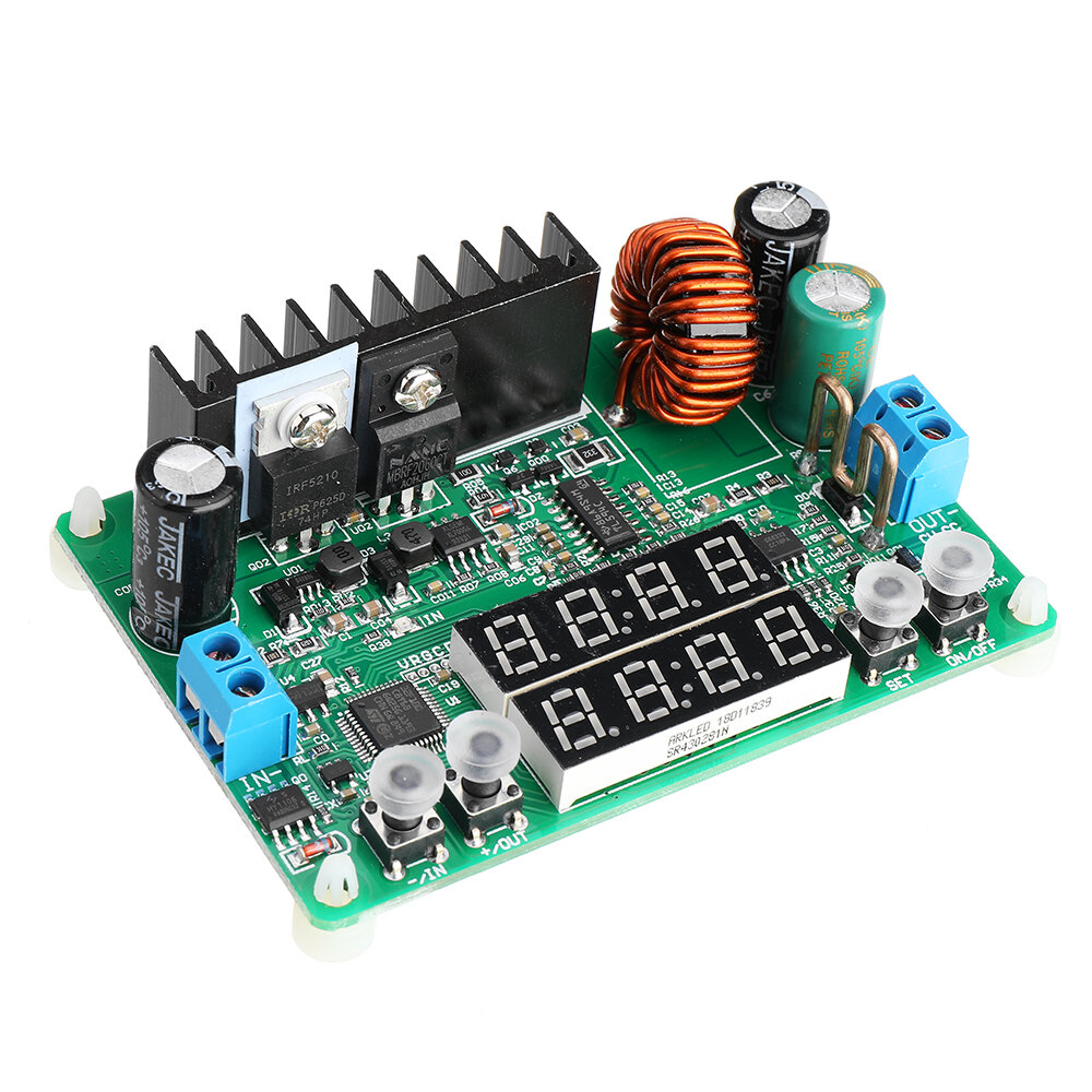 

DP30V5A-L Constant Voltage Current Step Down Programmable Power Supply Module Buck Voltage Converter Regulator LED Displ
