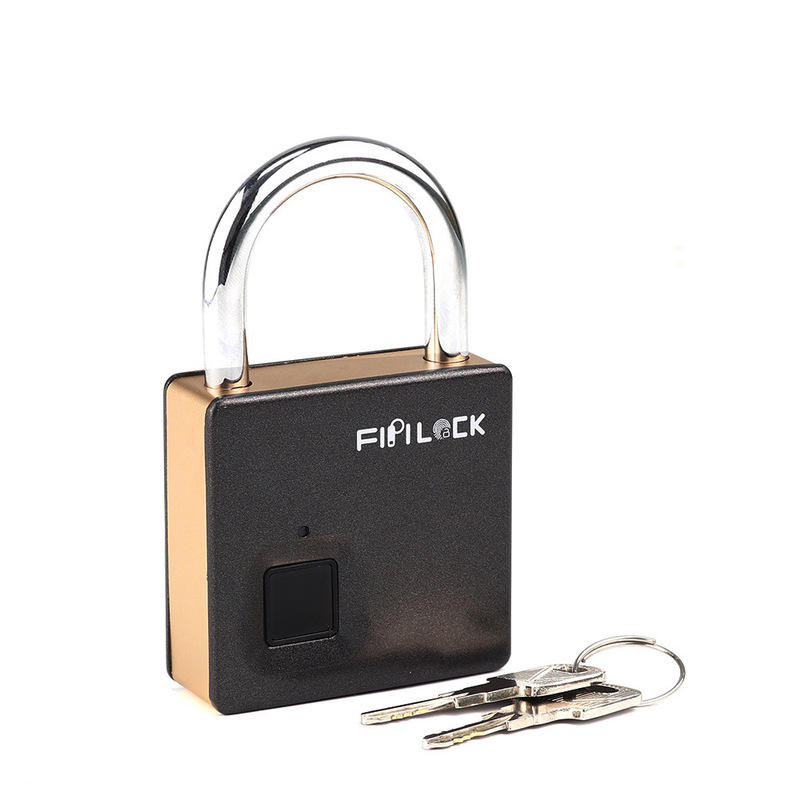 Fipilock FL-S5 Smart Anti-furto USB Lucchetto a Impronta Digitale Impermeabile IP65 per Valigia da Viaggio