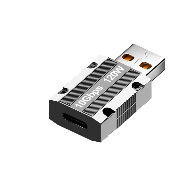 120W Type-C naar USB3.0 OTG Adapter 10Gbps High-speed Transmissie USB Male naar Type-C Vrouwelijke C