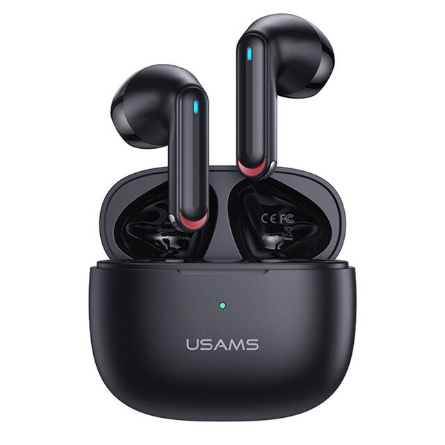 USAMS NX10 TWS bluetooth 5.2 Earbuds Dual-mic ENC Noise Reduction 13mm Large Driver Low Latency HiFi Music Earphone Head