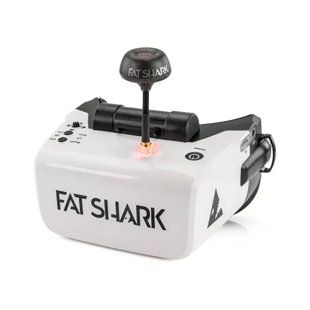FatShark Scout 4 Inch 1136x640 NTSC/PAL Auto Selecting FPV Goggles Video Headset Bulit-in Battery DVR For RC Racing Dron