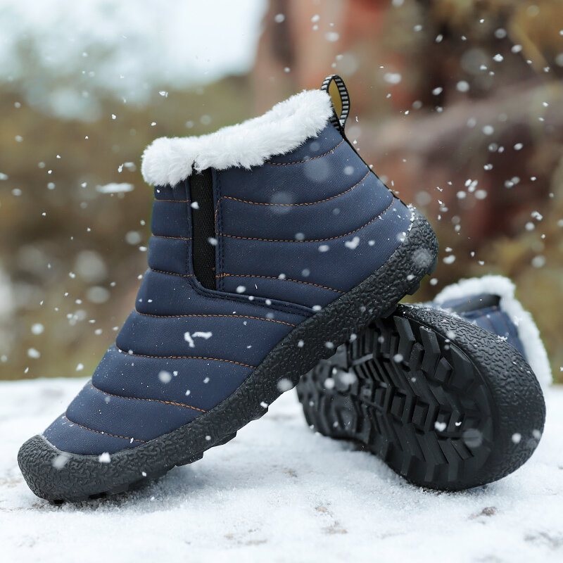 44% OFF on Men Casual Warm Snow Boots