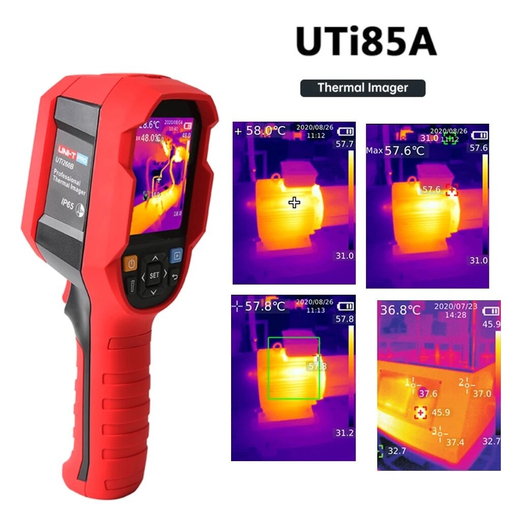 UNI-T UTi85A-15℃~550℃ Digitale Industrie Infrarood Warmtebeeldcamera Real-time Imaging Transmissie Warmtebeeldcamera Camera