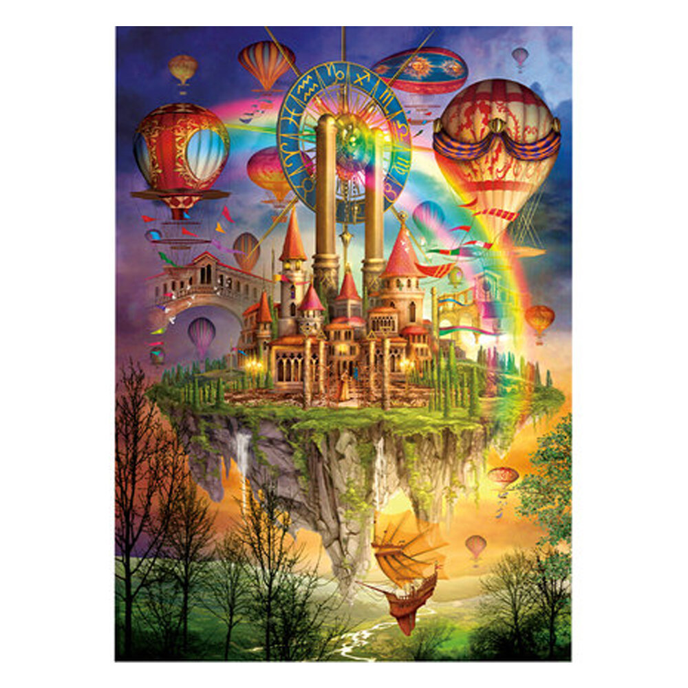 

1000 Pieces Jigsaw Puzzle Toy DIY Assembly Paper Puzzle  Painting Landscape Toy