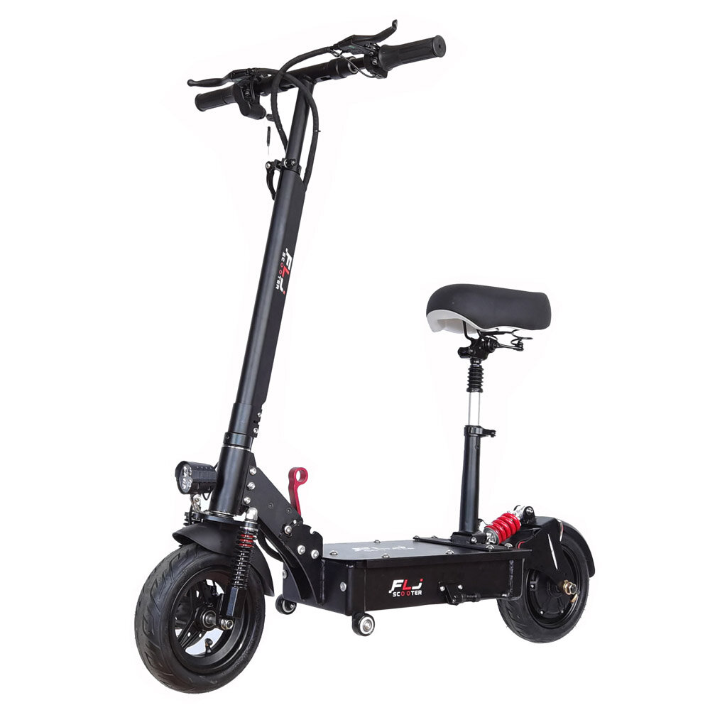[EU Direct] FLJ K1 35Ah 48V 1200W 10 Inches Tires 45km/h Top Speed 90-120KM Mileage Range Electric Scooter Vehicle