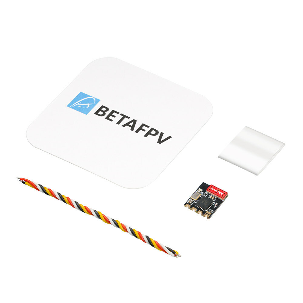 BetaFPV 2.4G ELRS Lite Receiver w/Flat Antenna V1.1 for RC Whoop FPV Racing Drone
