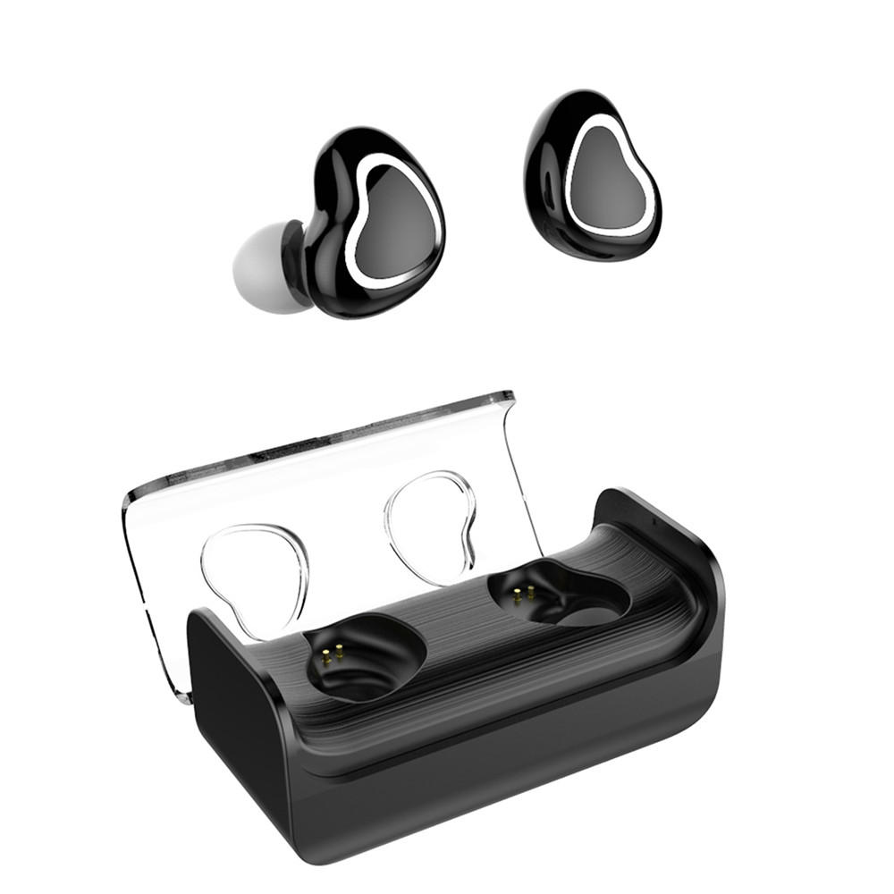 [Truly Wireless] Bluetooth 5,0 Twins Stereo In-Ear Auricolare Auricolari leggeri con custodia di ricarica