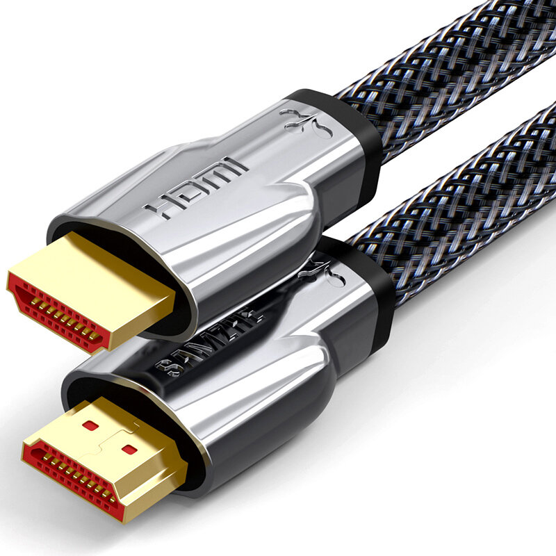 SAMZHE 4K@60Hz HDMI 2.0 Cable HDMI to HDMI Cable Ethernet Cable for PS3 Projector HD LCD Apple TV Computer laptop to Dis