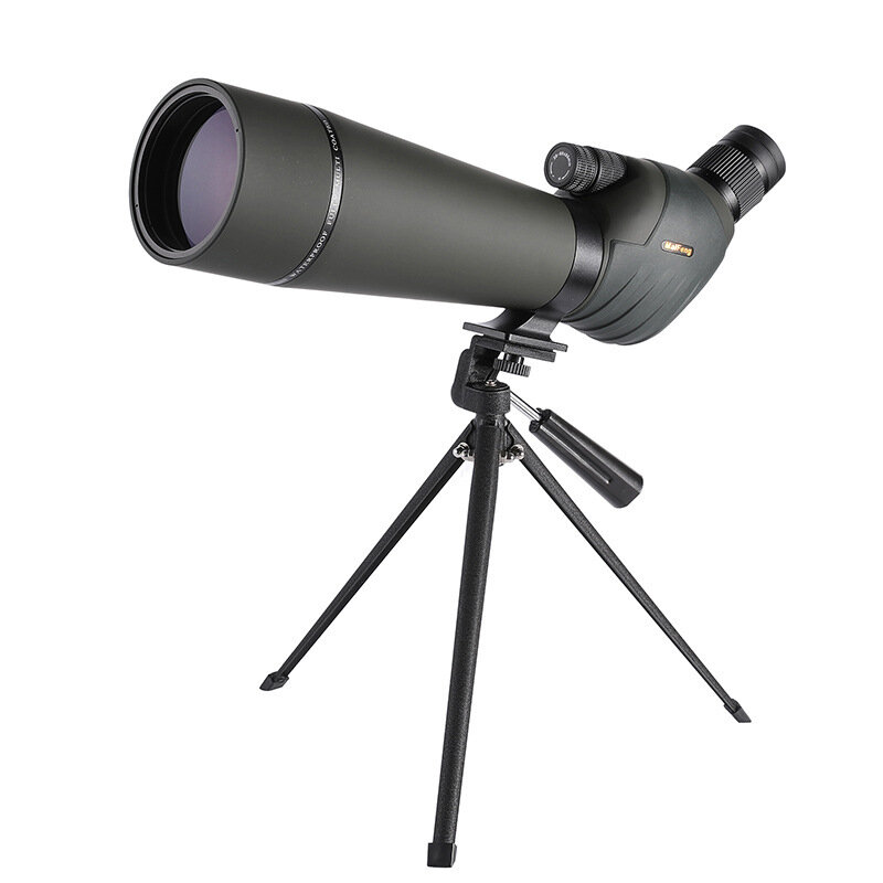 MAIFENG 20-60X80mm Viewing Telescope Nitrogen Filled Antifogging Zoom Waterproof Astronomical Monocular with Tripod